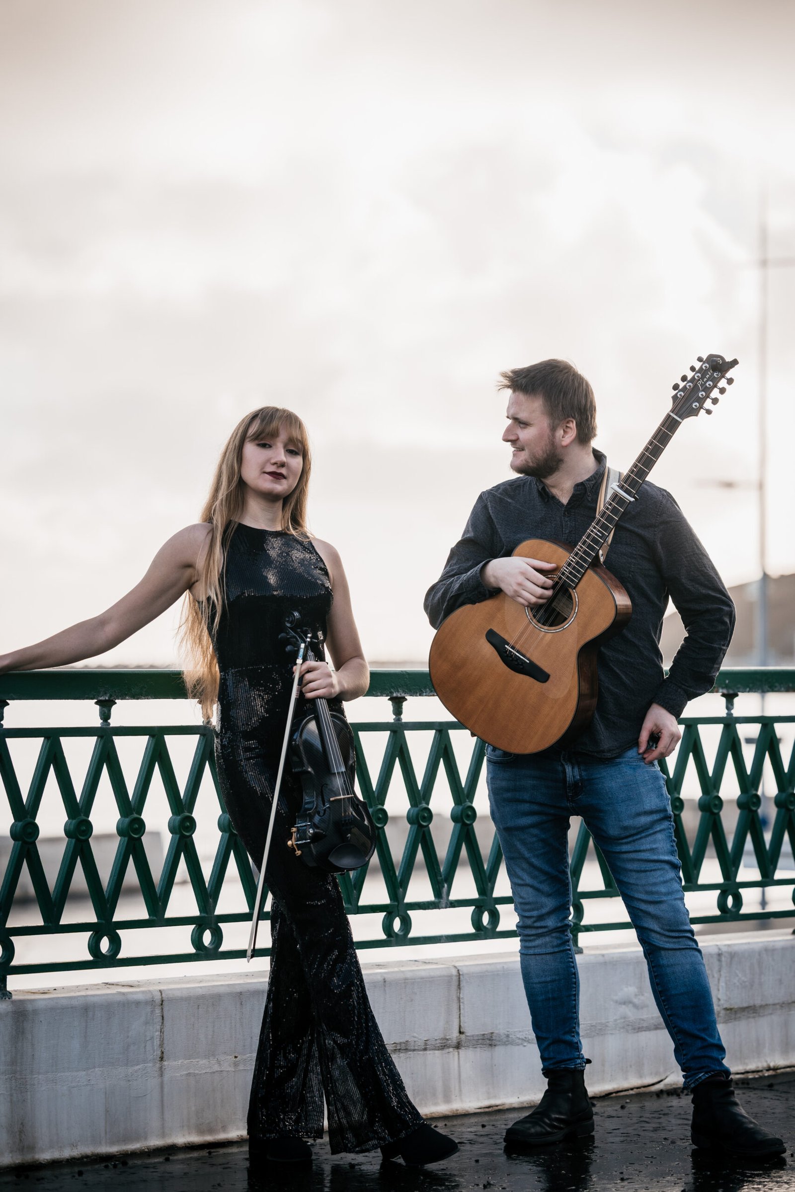 Elizabeth Davidson-Blythe i Daniel Quayle