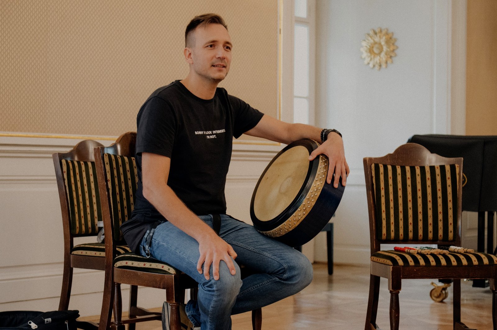 Patryk Hołoga – bodhrán workshop (intermediate)